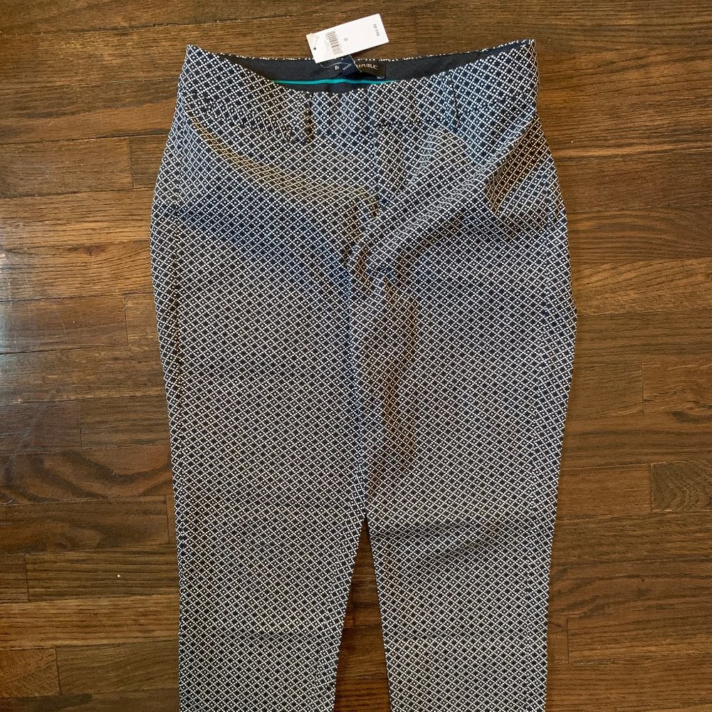 Banana Republic Sloan Slim Crop Diamond Pant